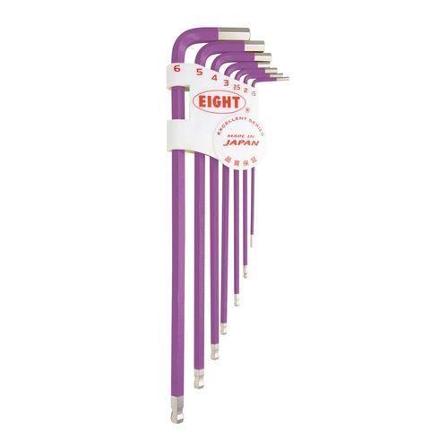 Chiave a brugola a L - TLC-S7PU - Eight Tool - a testa esagonale / kit / a testa conica