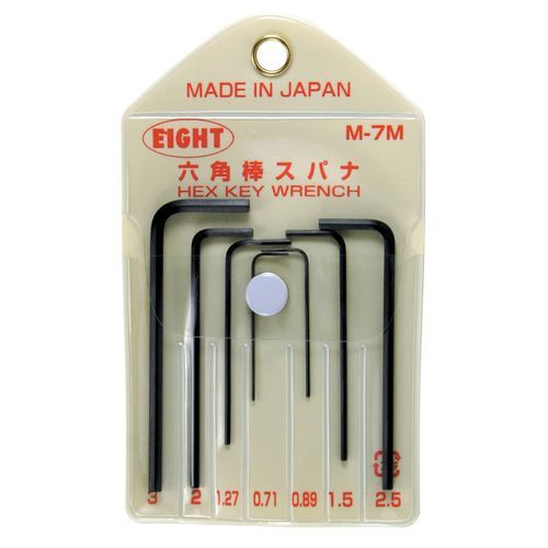 Chiave a brugola micro - M-7M - Eight Tool - a L / a testa esagonale / kit