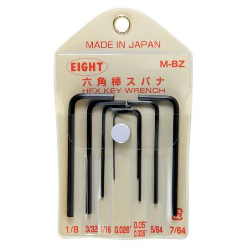 Chiave a brugola micro - M-8Z - Eight Tool - a L / a testa esagonale / kit