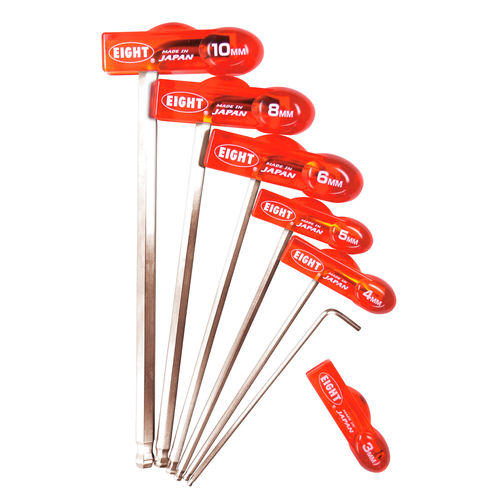 Chiave a brugola con maniglia amovibile - WHH-S6TL - Eight Tool - a L / kit / a testa conica