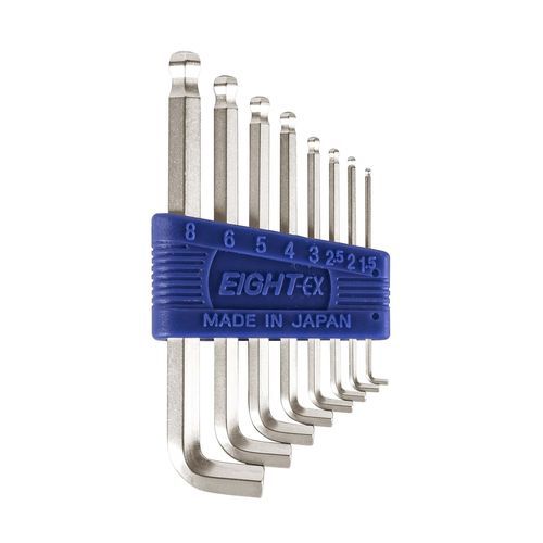 Chiave a brugola a testa conica - TTR-S8 - Eight Tool - a manico corto / a testa esagonale / a L