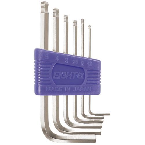 Chiave a brugola kit - TS-6 - Eight Tool - a L / a testa conica