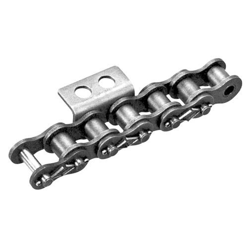 Catena di trasporto con attacchi - ZEXUS CHAIN Co., Ltd. - in acciaio / a rulli / di piccole dimensioni