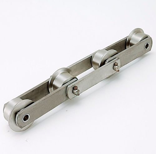 Catena in acciaio inossidabile - HSU  - ZEXUS CHAIN Co., Ltd. - a rulli / con attacchi / resistente alla corrosione
