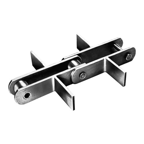 Catena di trasporto di trasporto - FT series - ZEXUS CHAIN Co., Ltd. - in acciaio / con attacchi