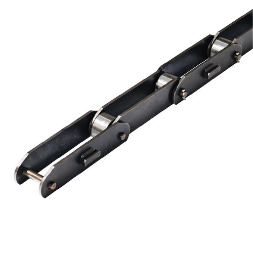 Catena di trasporto a piastre disassate - HRD series - ZEXUS CHAIN Co., Ltd. - in acciaio / per industria siderurgica / antiurti