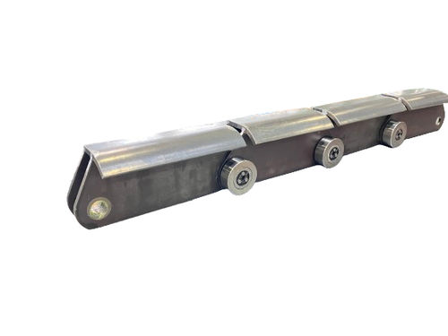 Catena di trasferimento per lastra - ZEXUS CHAIN Co., Ltd. - in acciaio / per industria siderurgica / per stufa