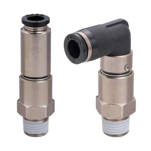 Raccordo pneumatico - RH series - NIHON PISCO CO., Ltd. - ad avvitamento / push-in / di tipo diritto