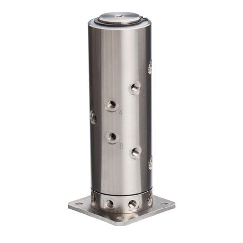 Giunto rotante a multipli passaggi - Multi-Circuit Rotary Block - NIHON PISCO CO., Ltd. - per aria compressa / per applicazioni pneumatiche / in ottone nichelato