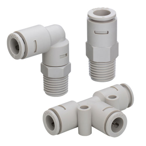 Raccordo per prodotti chimici - AP series - NIHON PISCO CO., Ltd. - pneumatico / push-in / a T