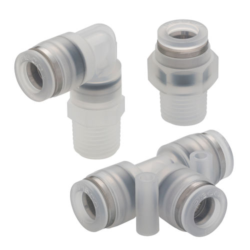 Raccordo in PP - SP series - NIHON PISCO CO., Ltd. - per prodotti chimici / pneumatico / push-in