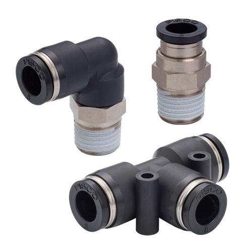 Raccordo antistatico - EG series - NIHON PISCO CO., Ltd. - pneumatico / push-in / a T
