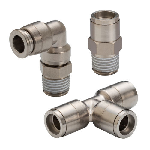 Raccordo in ottone - K series - NIHON PISCO CO., Ltd. - idraulico / pneumatico / push-in