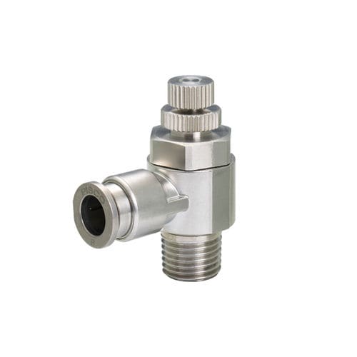 Valvola a spillo - SSNC series - NIHON PISCO CO., Ltd. - con volante / regolatore di flusso / per acqua