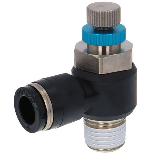 Valvola regolatore di flusso - JSC series - NIHON PISCO CO., Ltd. - a spillo / manuale / pneumatica