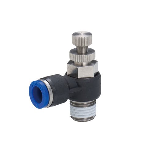 Valvola regolatore di flusso - SJSC series - NIHON PISCO CO., Ltd. - a spillo / con volante / per aria