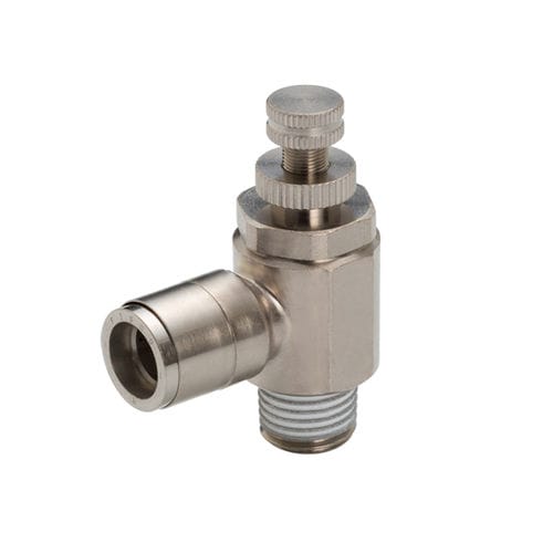 Valvola a spillo - KJNC series - NIHON PISCO CO., Ltd. - con volante / per acqua / per aria