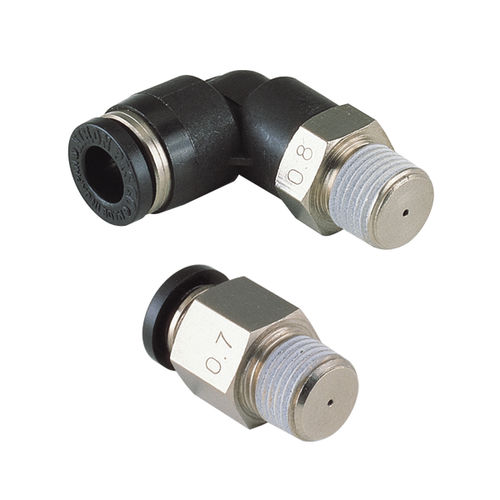 Restrittore di flusso con orifizio - PC series - NIHON PISCO CO., Ltd. - push-in / non manomettibile