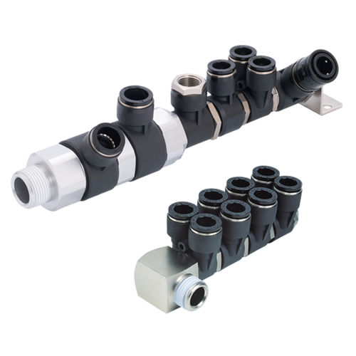 Manifold modulare - M series - NIHON PISCO CO., Ltd. - multicanale / pneumatico