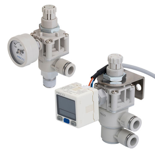 Regolatore del vuoto push-to-lock - RVZ series - NIHON PISCO CO., Ltd. - con display digitale / con quadrante