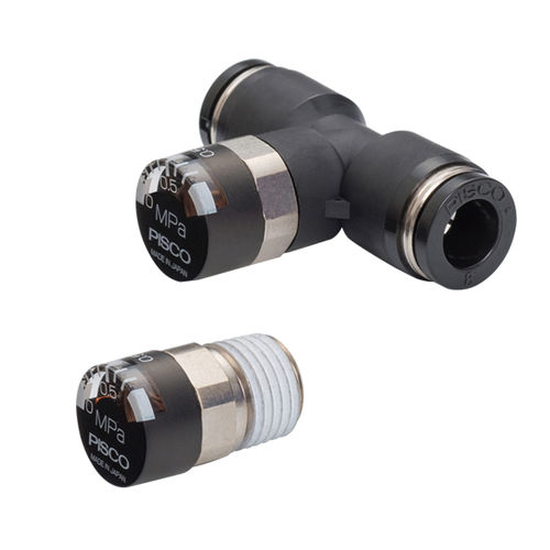 Manometro relativo - GP series - NIHON PISCO CO., Ltd. - da incasso / in plastica / in ottone