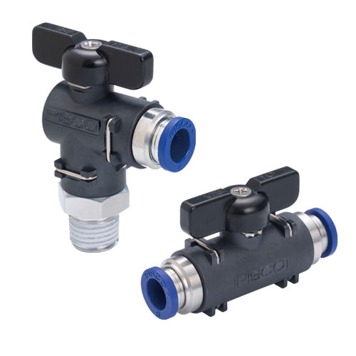Valvola a sfera - BV series - NIHON PISCO CO., Ltd. - manuale / per acqua / per prodotti chimici