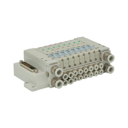 Elettrovalvola a comando assistito - SVR10 series - NIHON PISCO CO., Ltd. - a 5 vie / aria / compatta