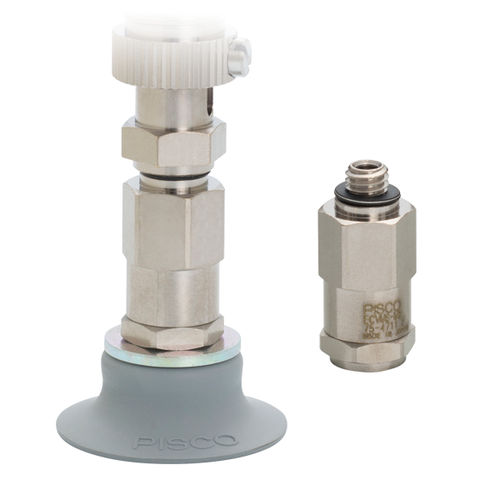 Valvola di ritegno anticaduta - ECV series - NIHON PISCO CO., Ltd. - per aria compressa / filettata / per vuoto