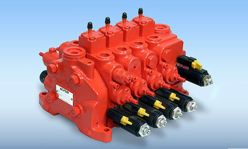 Valvola a comando elettrico - KMP10(C) - Kawasaki Industrial Equipment - manuale / a leva / a regolazione di portata