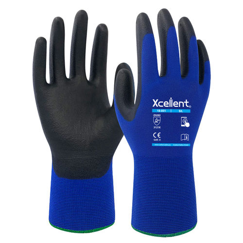 Guanti da lavoro - 18-001 - Xcellent Safety GmbH - per movimentazione / industriale / per l'industria automobilistica