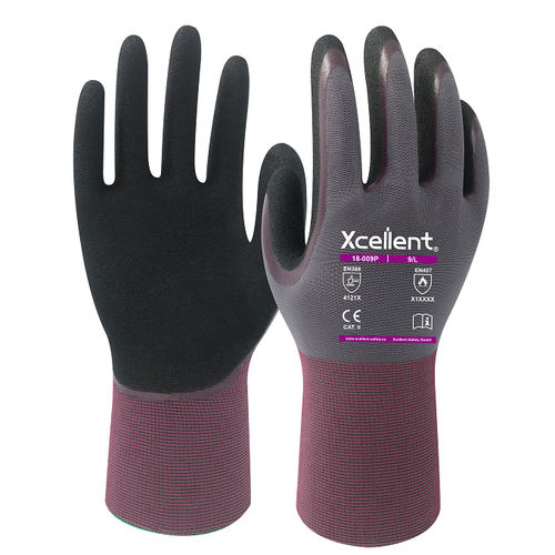 Guanti da lavoro - 18-009P - Xcellent Safety GmbH - per movimentazione / industriale / per l'industria automobilistica