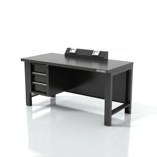 Banco da lavoro in metallo - AR-FL054 - FLECTA - 3 cassetti / robusto