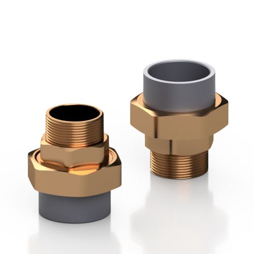 Adattatore idraulico di riduzione - RCRBNC series - Effast - femmina / filettato maschio / in ottone