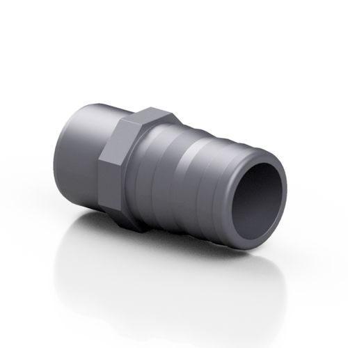 Adattatore idraulico per tubi - RDRPGD series - Effast - a saldare / filettato femmina / in PVC-U