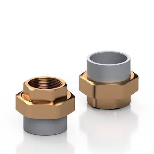 Adattatore idraulico per tubi - RCABBC series - Effast - industriale / femmina / filettato femmina