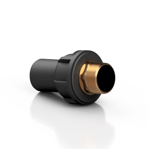 Adattatore idraulico industriale - REPMAM series - Effast - filettato / in ottone / in polietilene