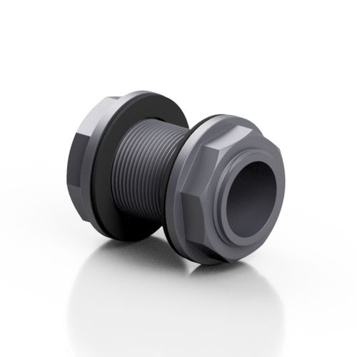 Nipplo in PVC-U - RERASE series - Effast - filettato / dritto / per cisterna