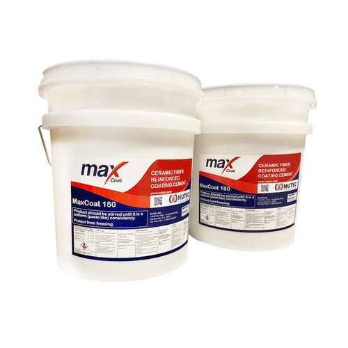 Rivestimento di protezione - MAXCOAT 150 & 180 - NUTEC FIBRATEC - di isolamento / in cemento / in gesso