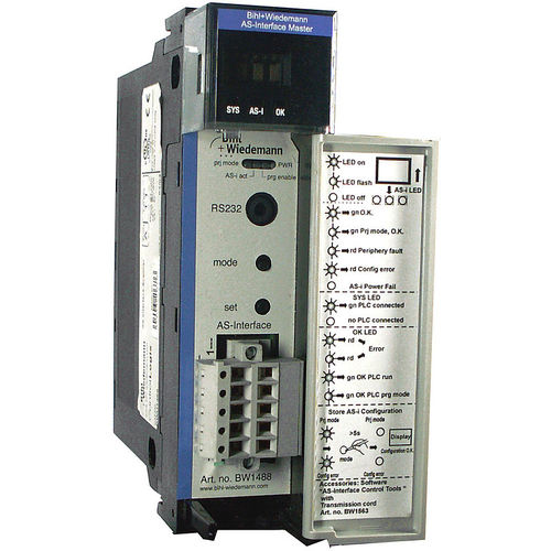 Modulo master digitale - BWU1488 - Bihl+Wiedemann GmbH - ASi / RS232 / di sicurezza