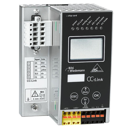 Gateway di comunicazione - BWU2611 - Bihl+Wiedemann GmbH - ASi / CC-Link