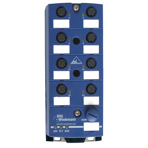 Modulo I/O digitale - BWU3144 - Bihl+Wiedemann GmbH - ASi / 4 ingressi digitali / con 4 uscite digitali