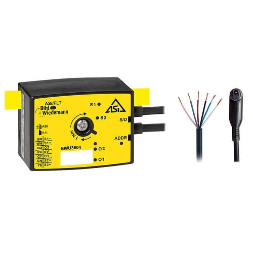 Ripartitore di segnali - BWU3604 - Bihl+Wiedemann GmbH - IP54 / SIL 3 / su guida DIN
