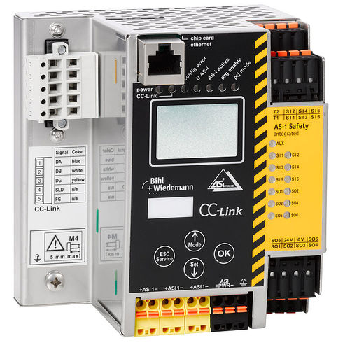 Gateway di comunicazione - BWU2833 - Bihl+Wiedemann GmbH - industriale / Ethernet / ASi