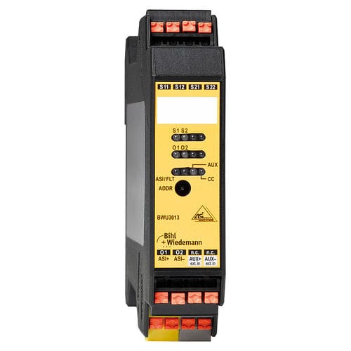 Modulo di ingresso digitale - BWU3013 - Bihl+Wiedemann GmbH - ASi / di sicurezza / di tensione