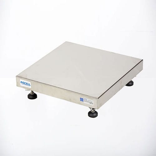 Bilancia a piattaforma - MI series - Ascell Sensor,S.L. - kg / con monitor separato / in acciaio inossidabile