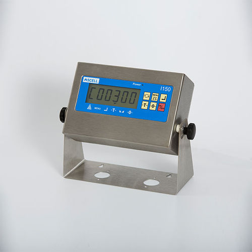 Indicatore di peso digitale - I150 - Ascell Sensor,S.L. - benchtop / resistente alle vibrazioni / in acciaio inossidabile
