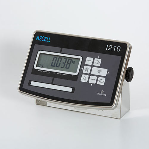 Indicatore di peso display LCD - I210 - Ascell Sensor,S.L. - benchtop / a tenuta stagna / IP68