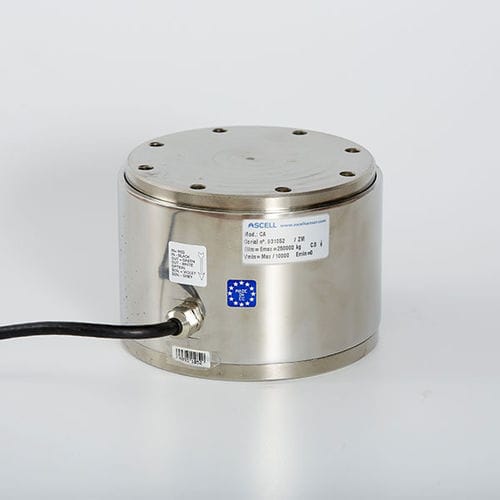 Cella di carico a compressione - CA - Ascell Sensor,S.L. - a bottone / per silo / OIML