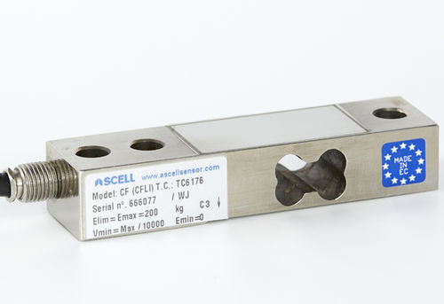 Cella di carico a flessione - CFLI - Ascell Sensor,S.L. - tipo trave / per ponte estensimetrico / OIML