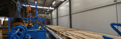 Unità di riciclaggio per pallet - CekamonSaws - per legno